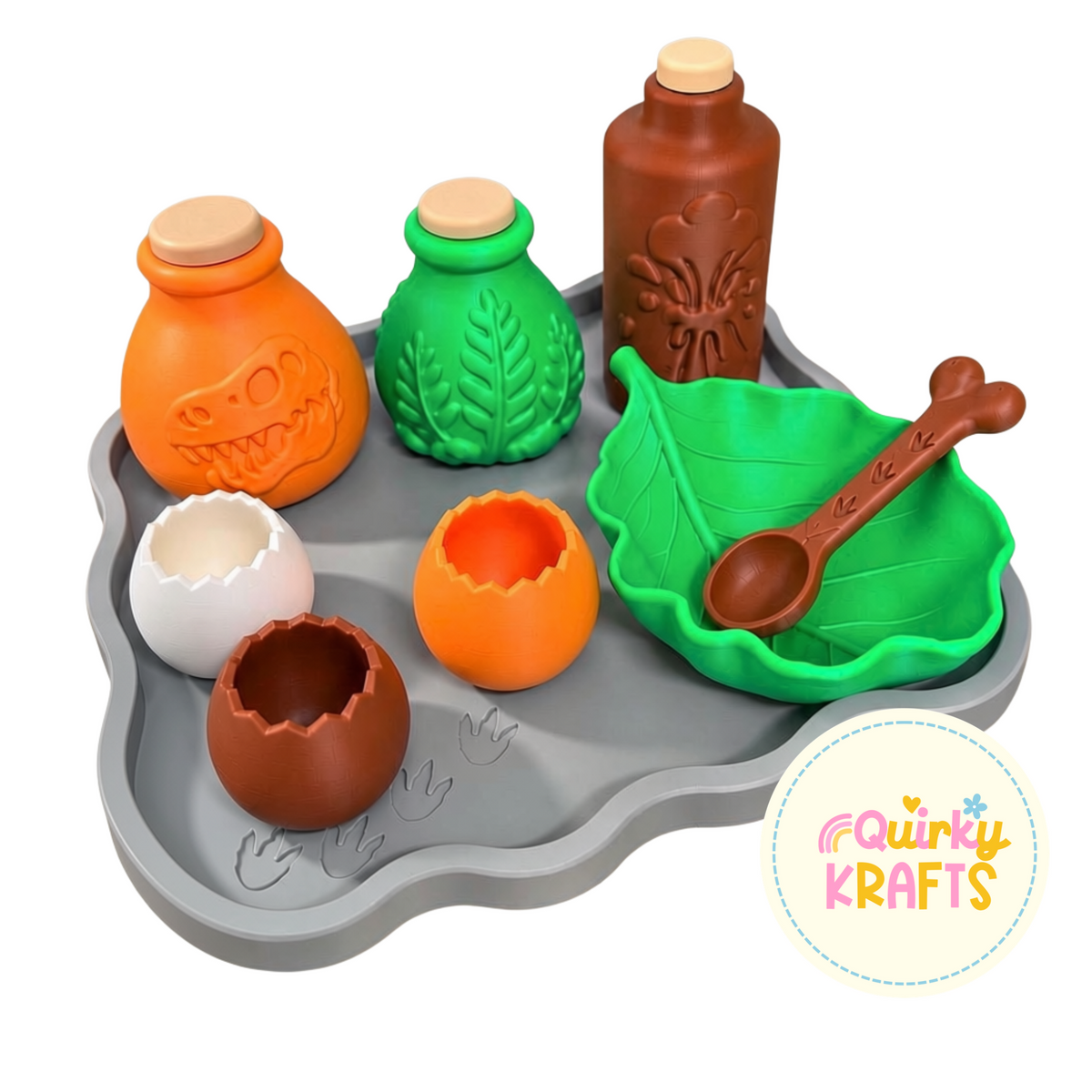 Dinosaur Potion Set (customise your own colours)