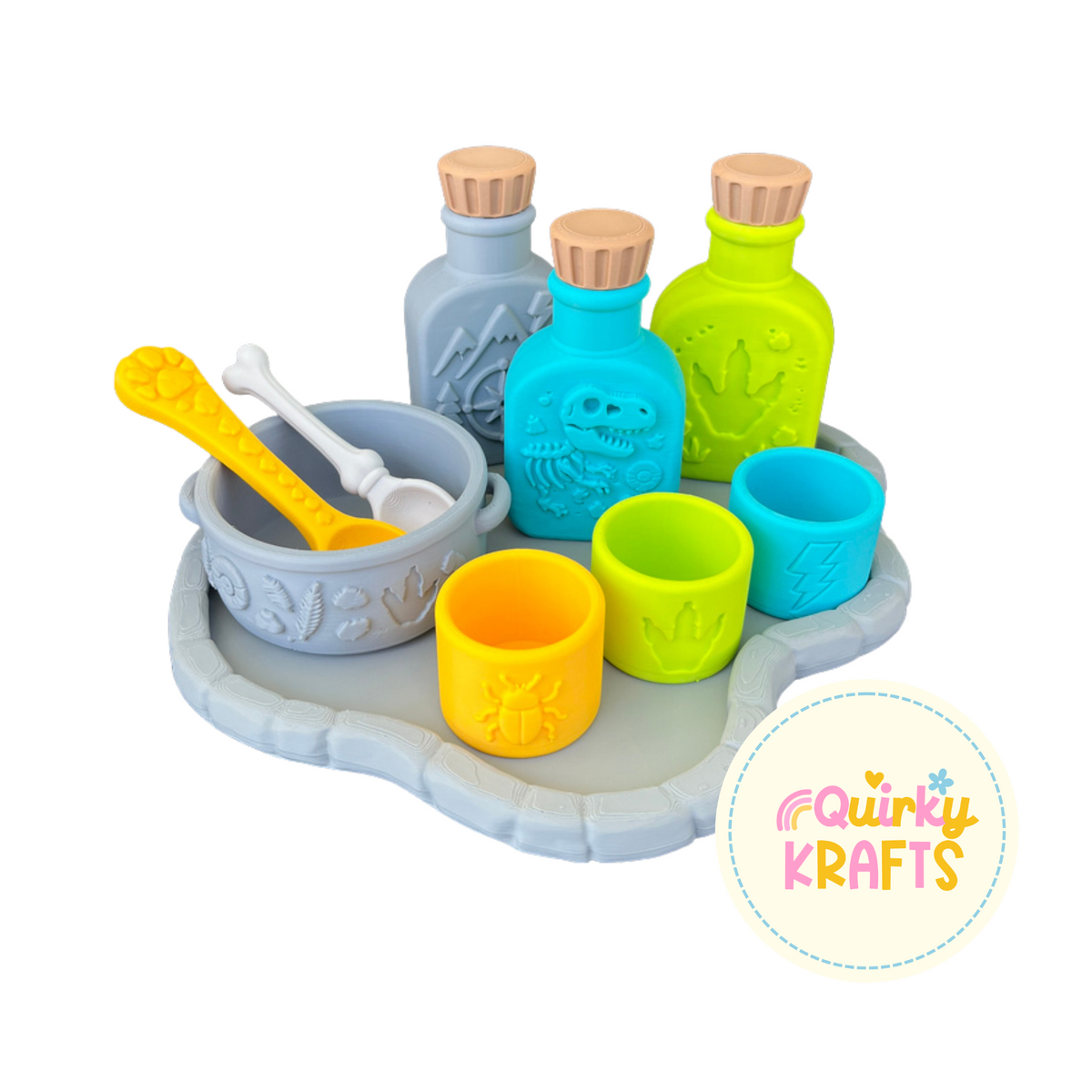 Dinosaur Discovery Potion Set (customise your own colours