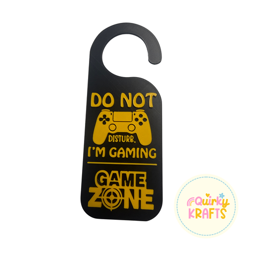 Do not disturb I'm gaming