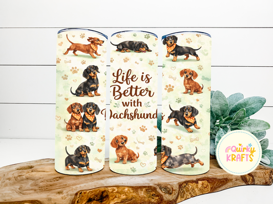 Life is better with dachshunds