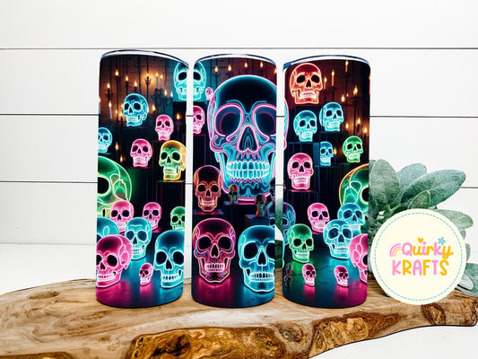 Neon Skulls